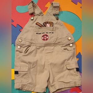 Boston Red Sox Shorts-Overalls 24m